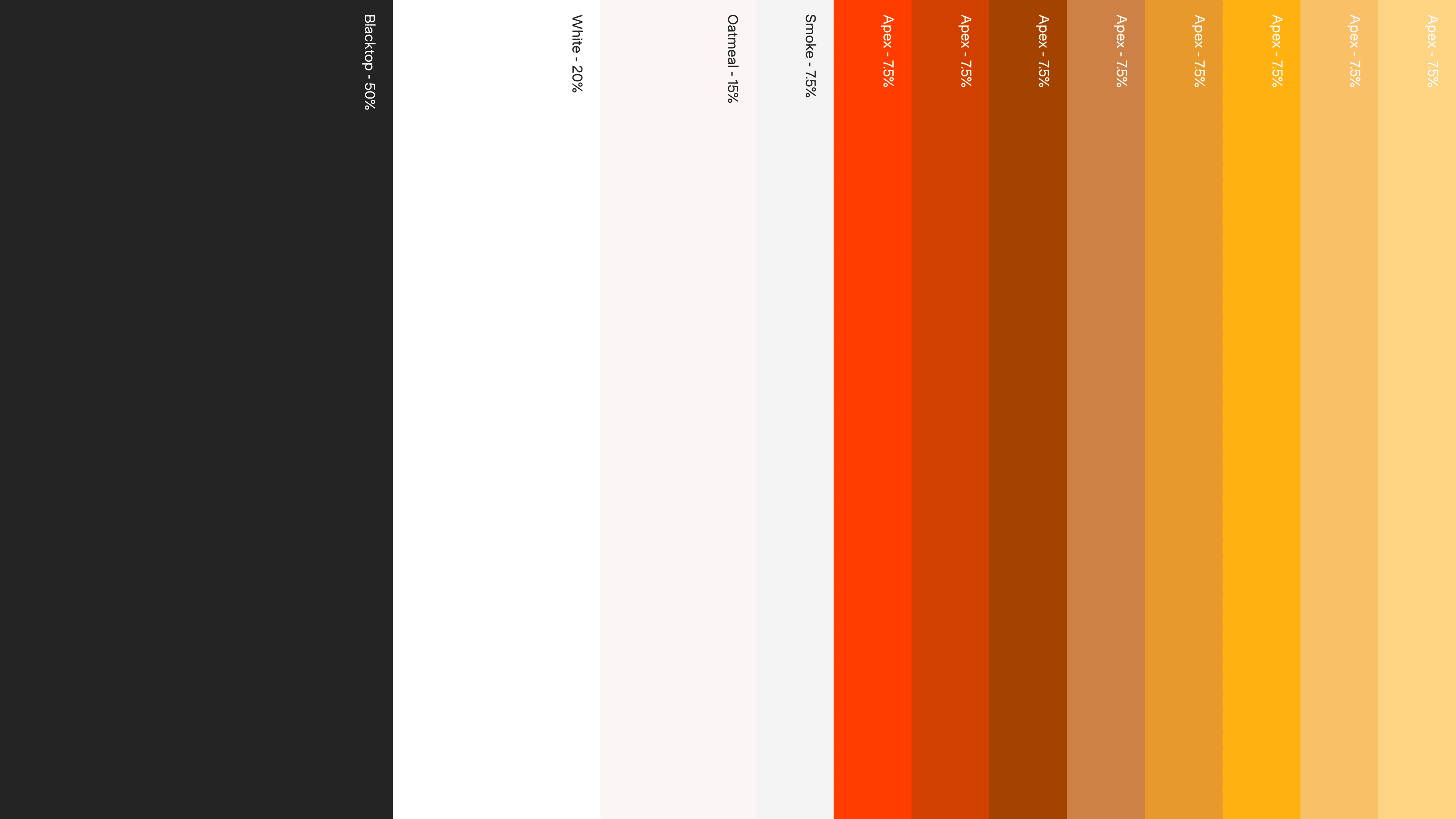 Warp brand color system