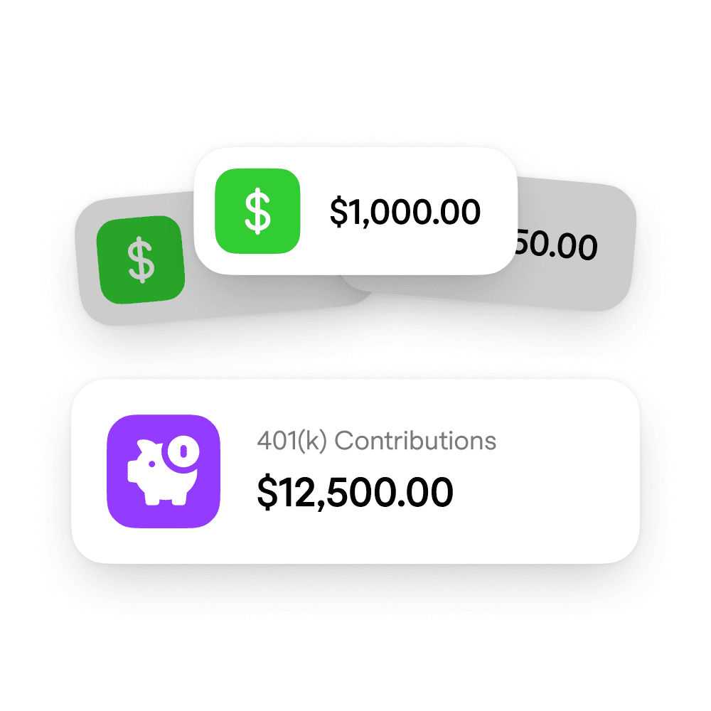 Integrated financial benefits