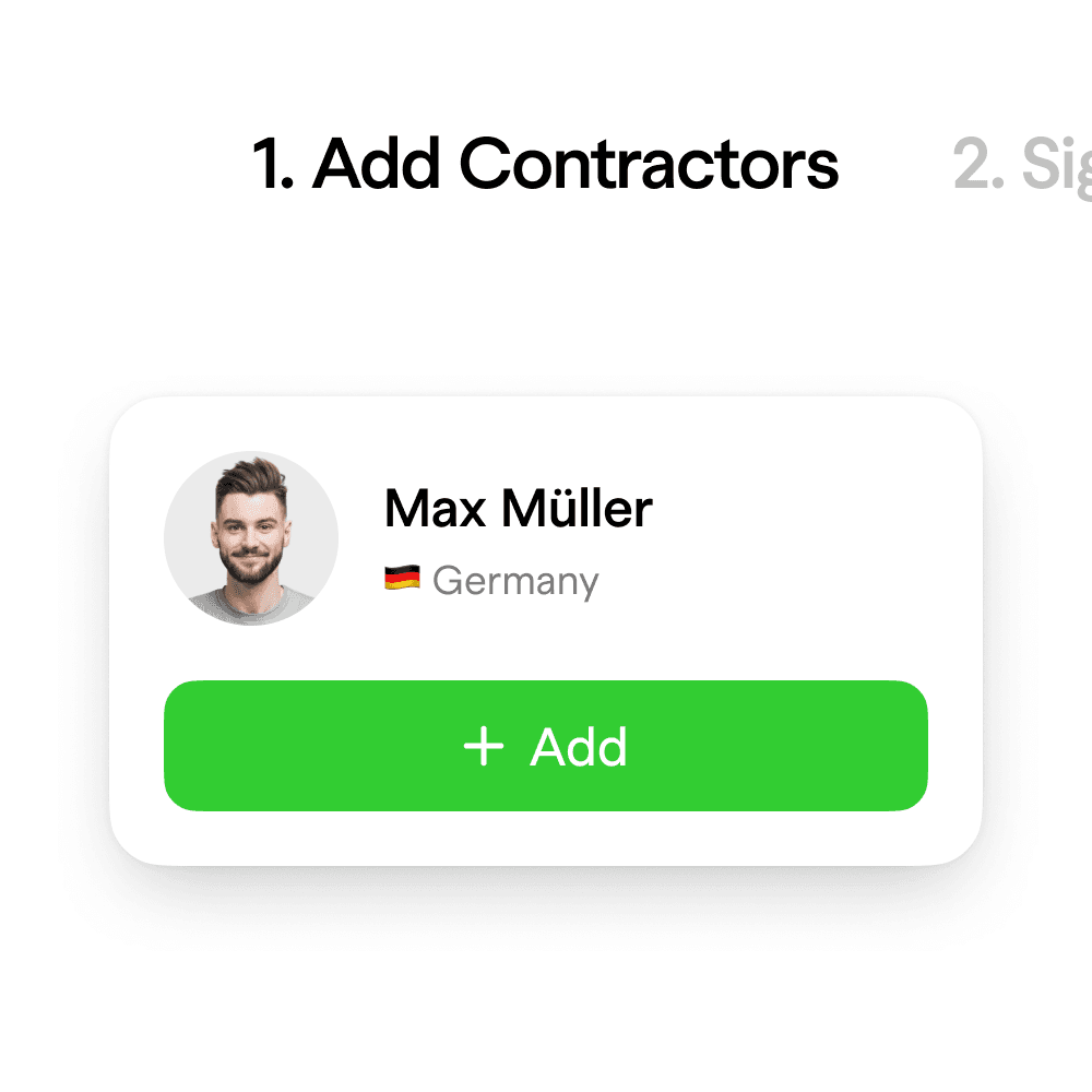 Global contractor onboarding